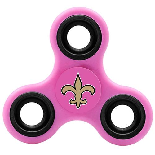 NFL New Orleans Saints 3 Way Fidget Spinner K12 - Click Image to Close